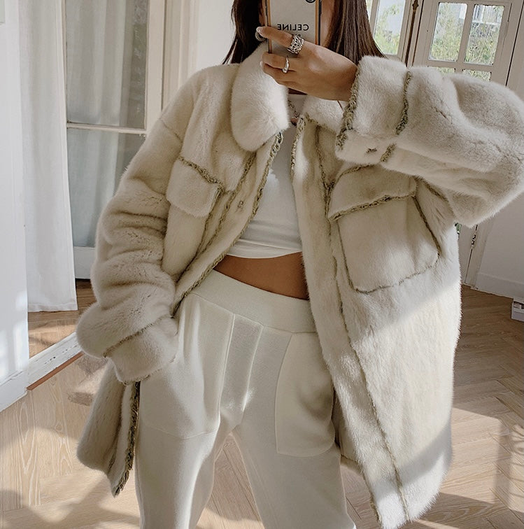 Danish mink fur jacket