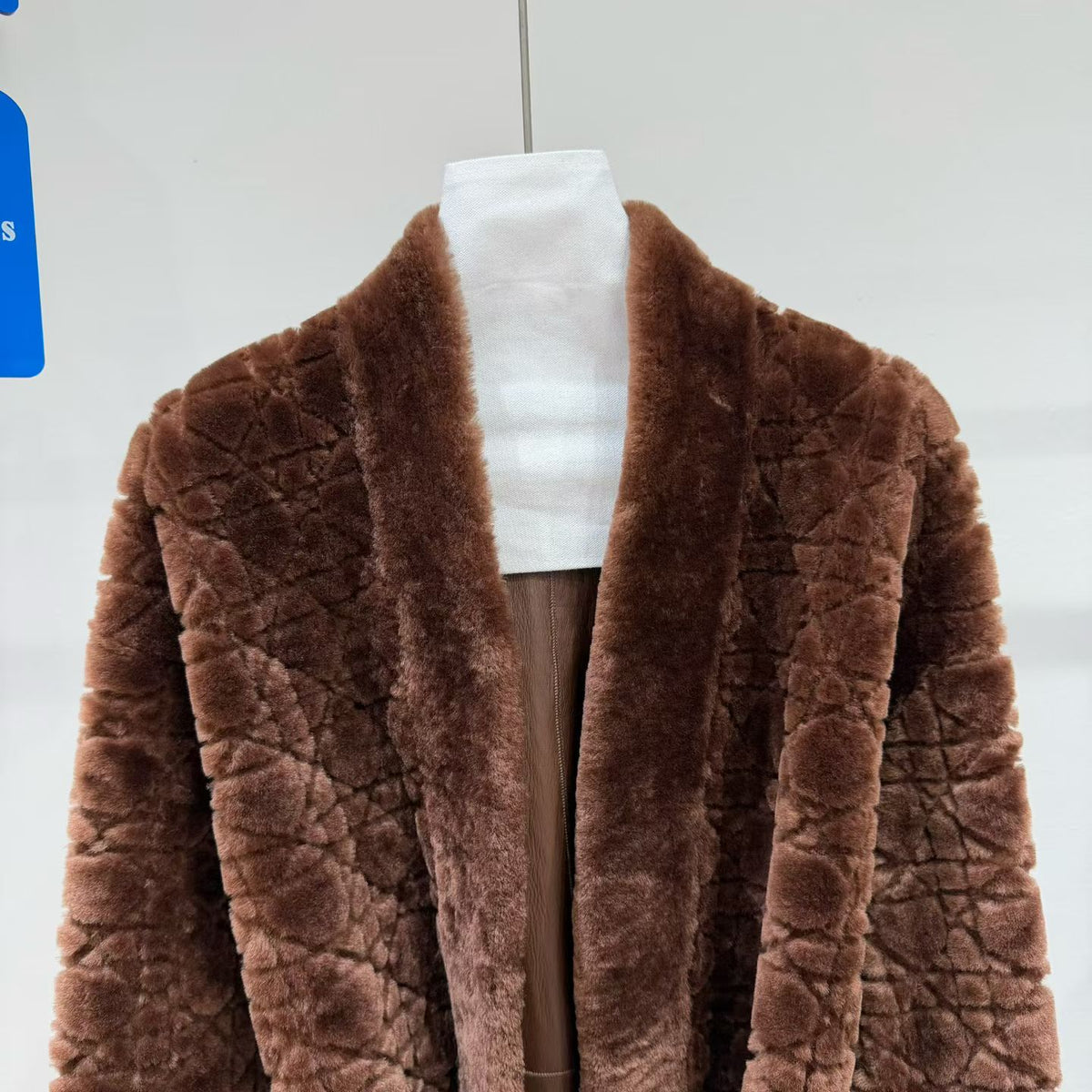 Sheepskin coat