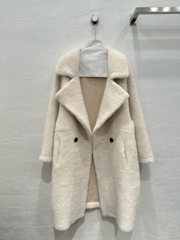 Sheepskin coat