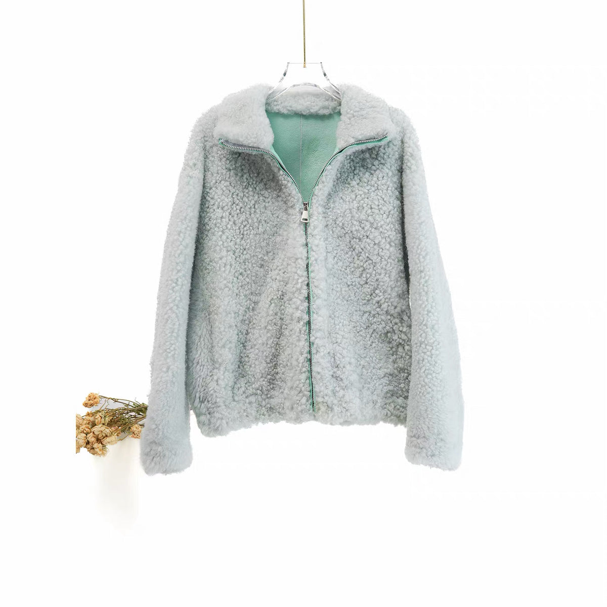 Sheepskin coat