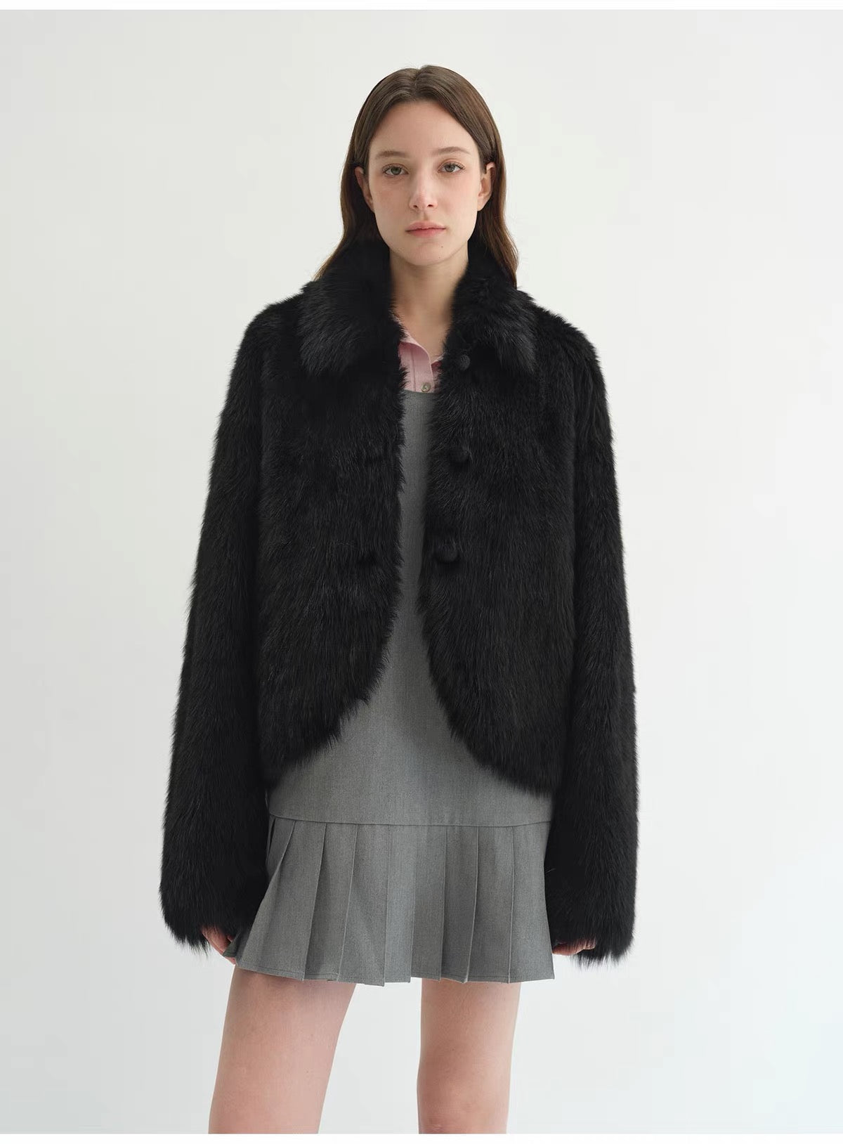 Sheepskin coat