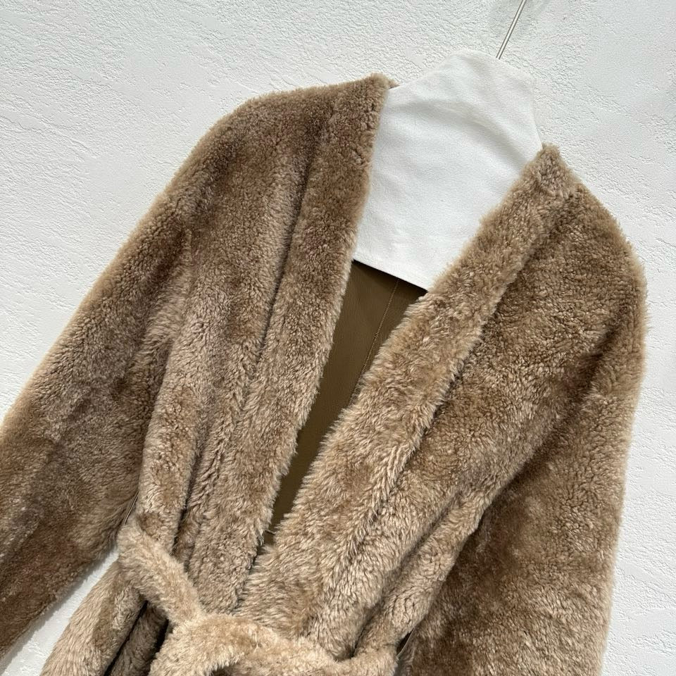 Sheepskin coat