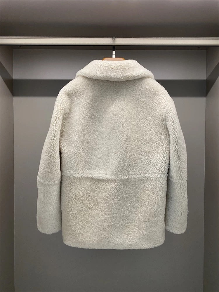 Sheepskin coat