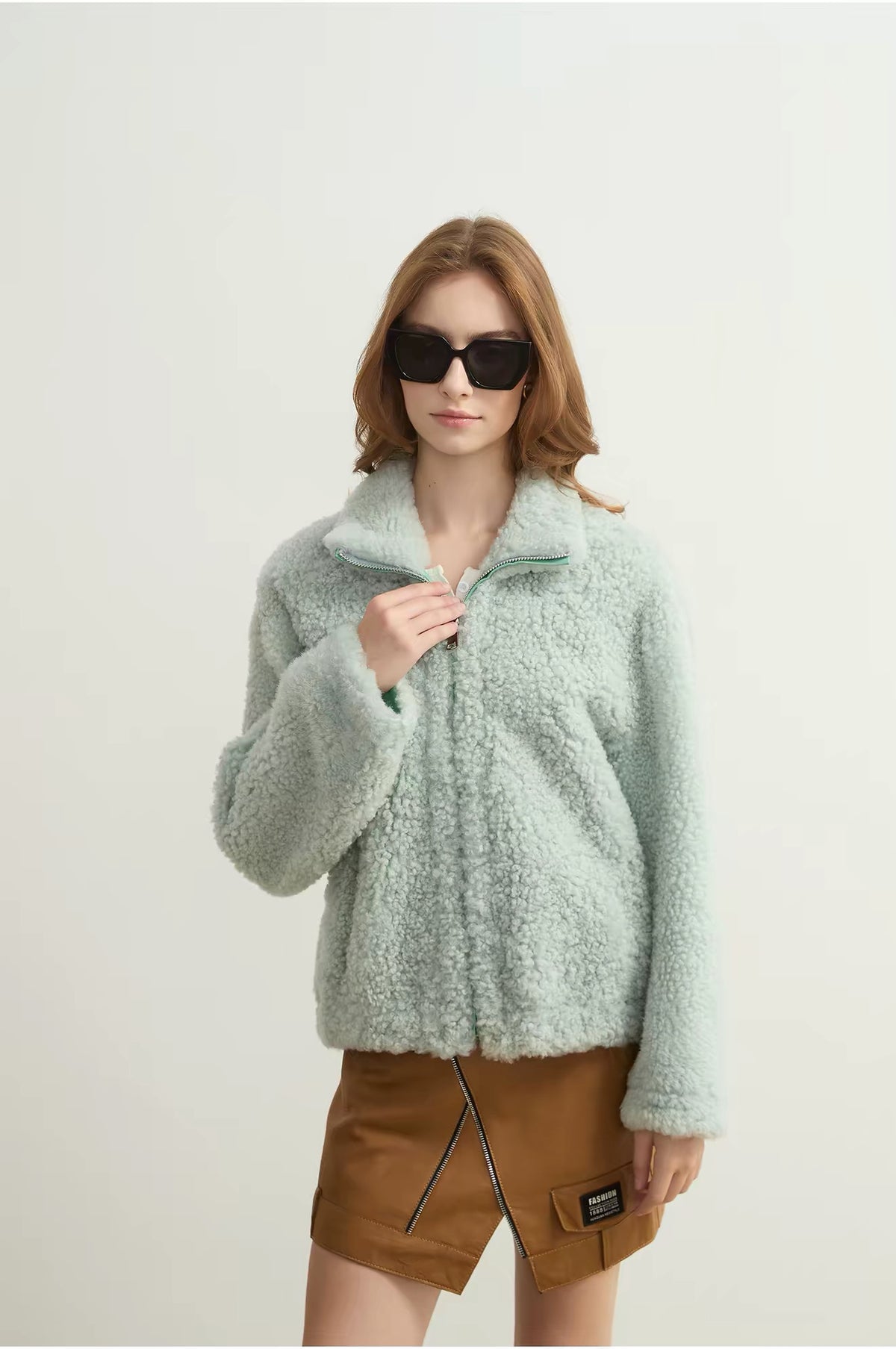 Sheepskin coat