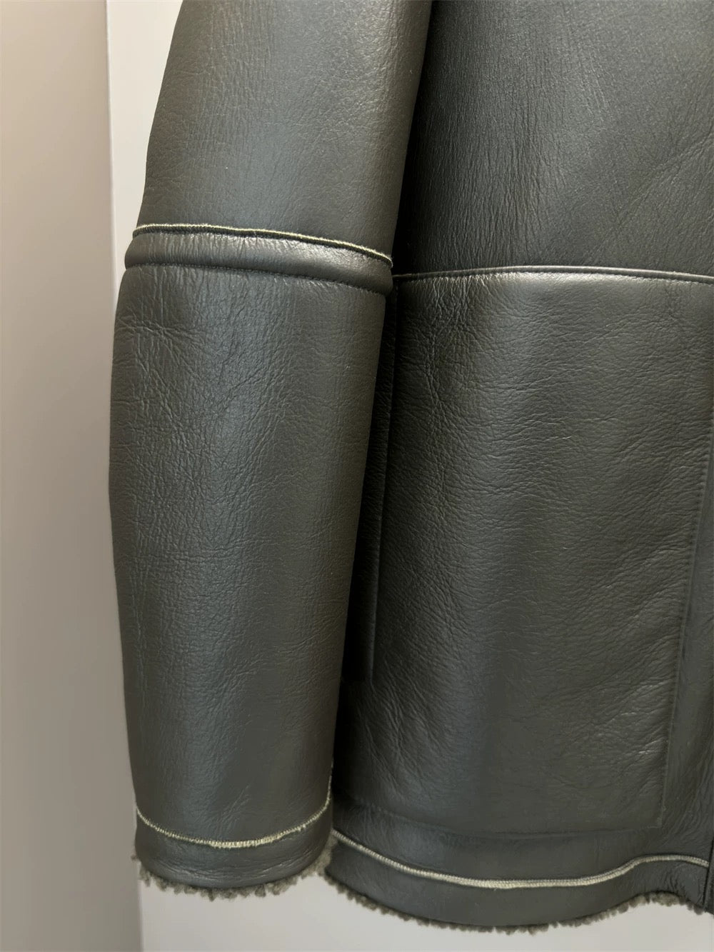 Sheepskin coat