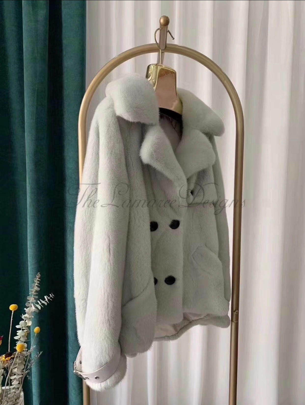 Danish mink fur coat