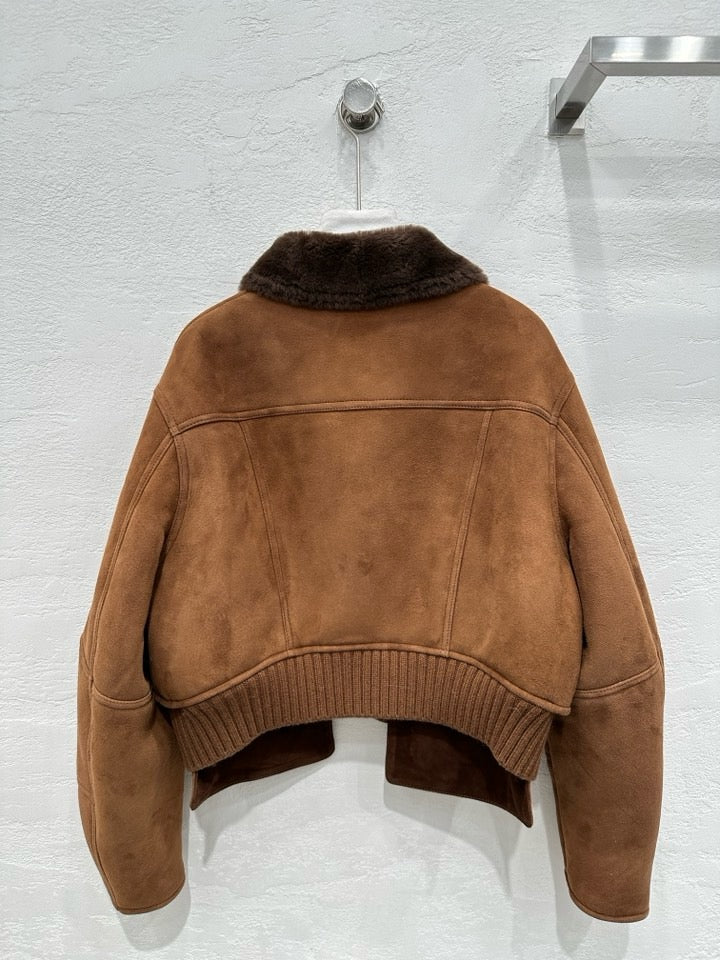 Sheepskin jacket