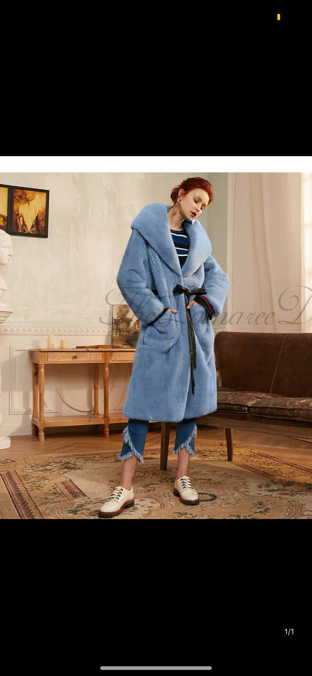 Danish mink fur coat