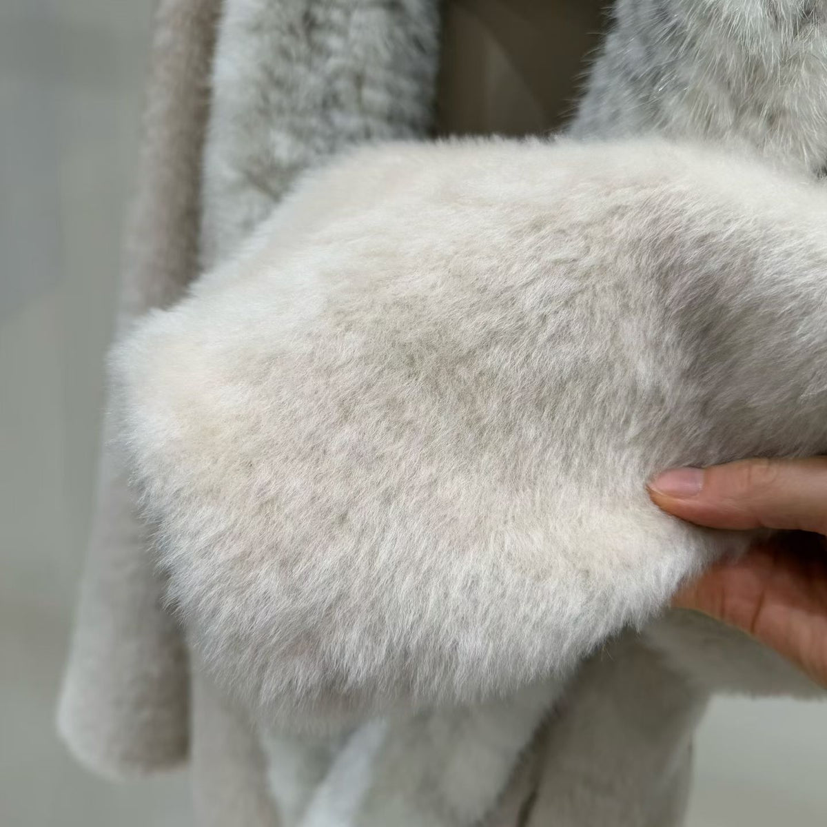 Sheepskin coat