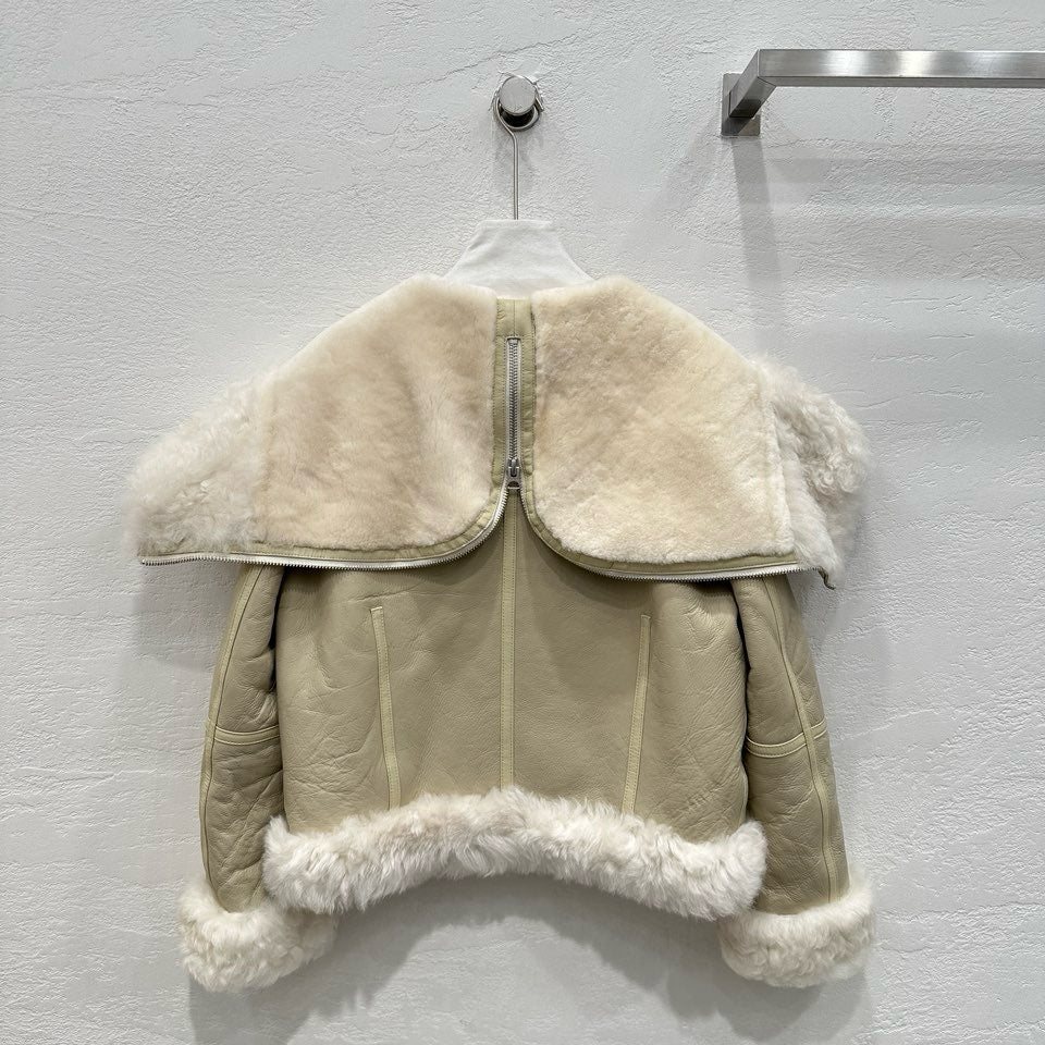 Sheepskin jacket