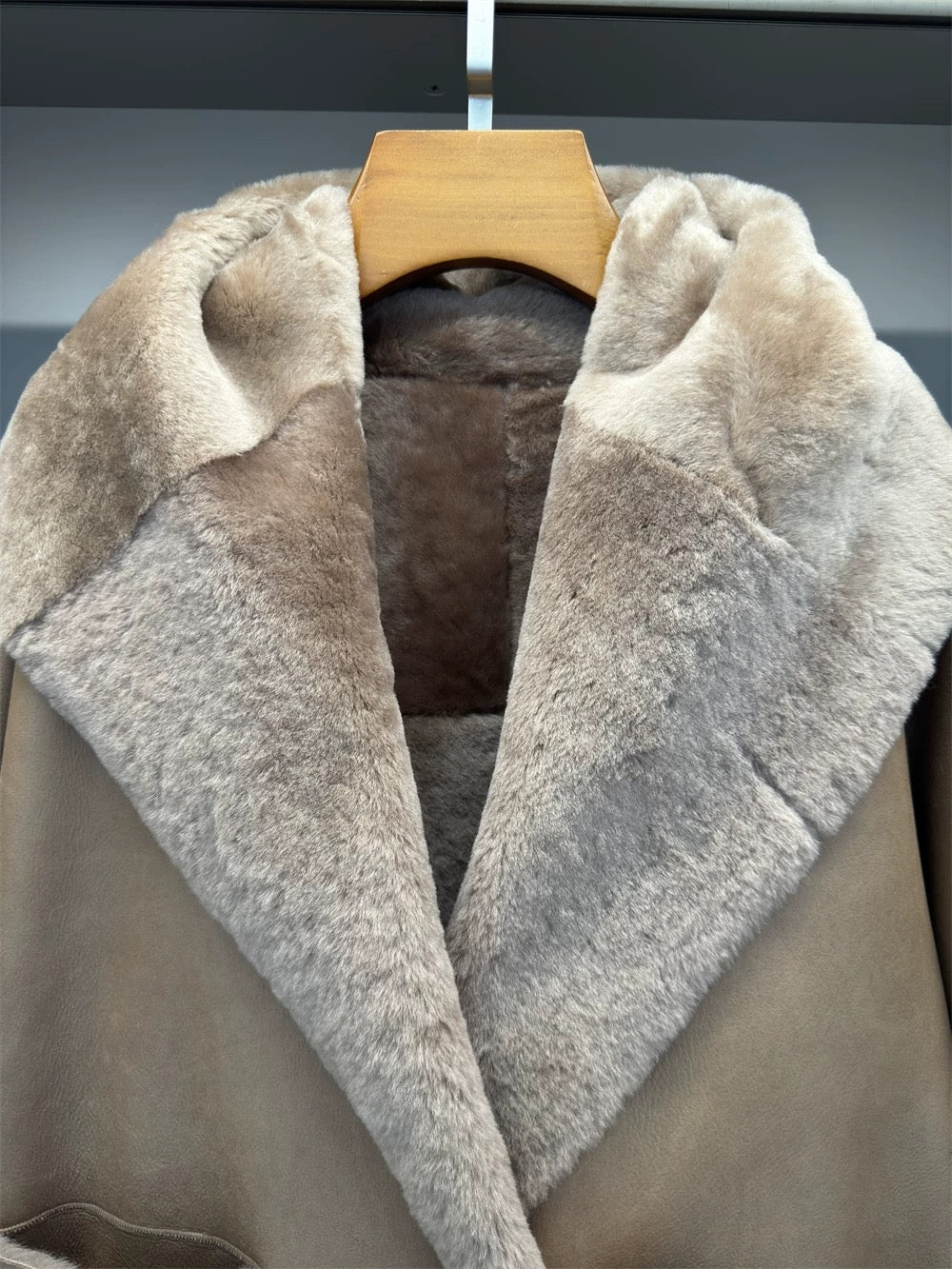 Sheepskin jacket