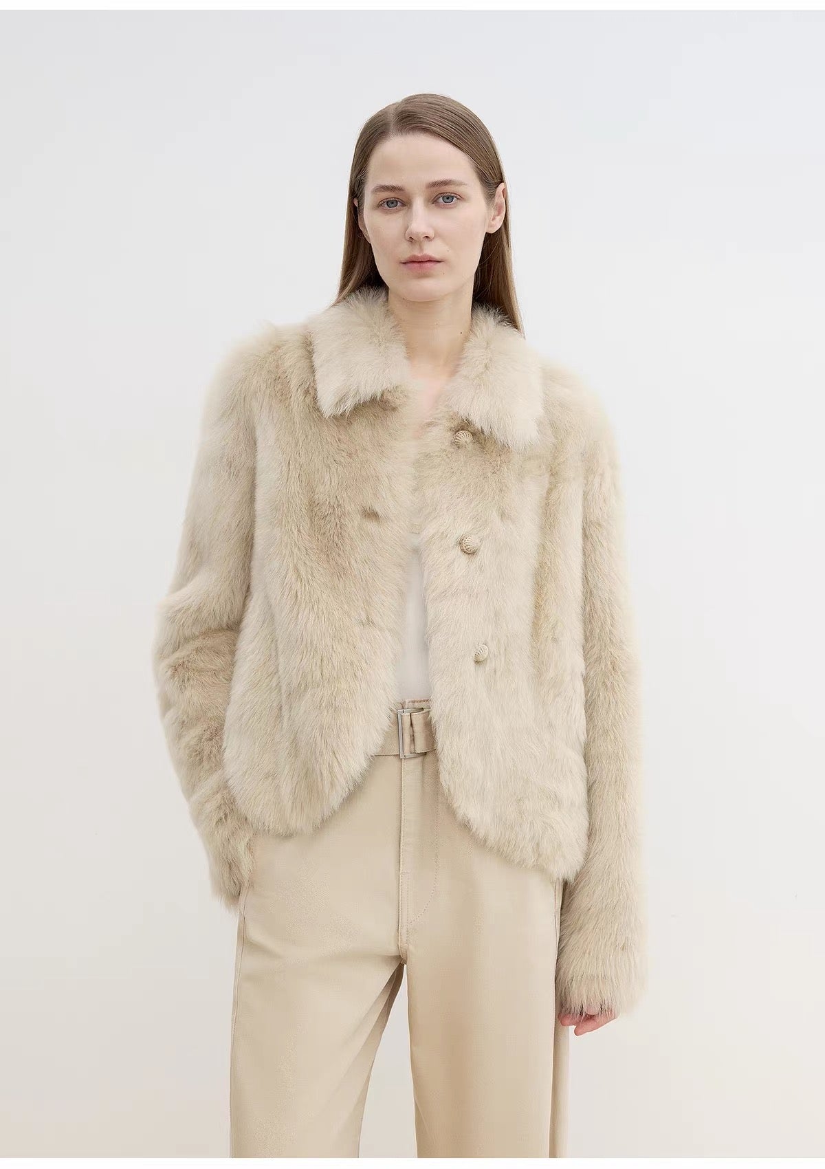 Sheepskin coat