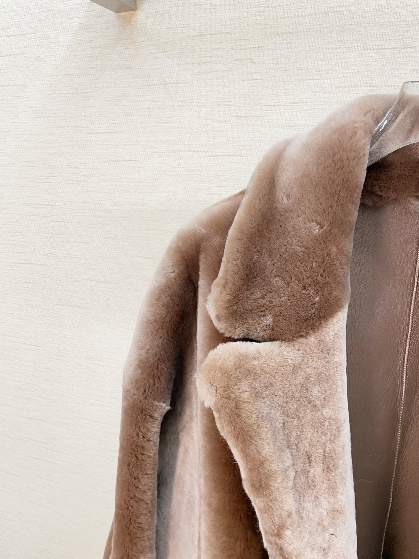 Sheepskin coat