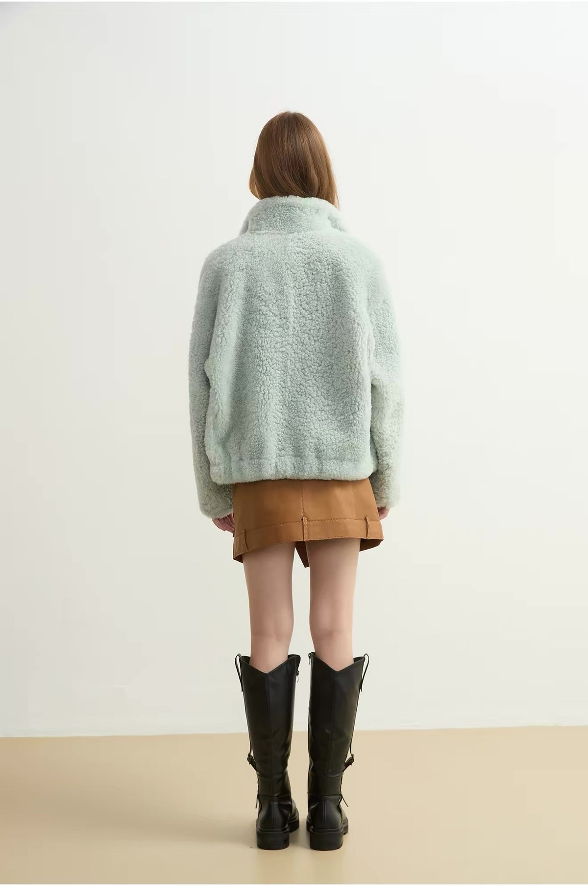 Sheepskin coat