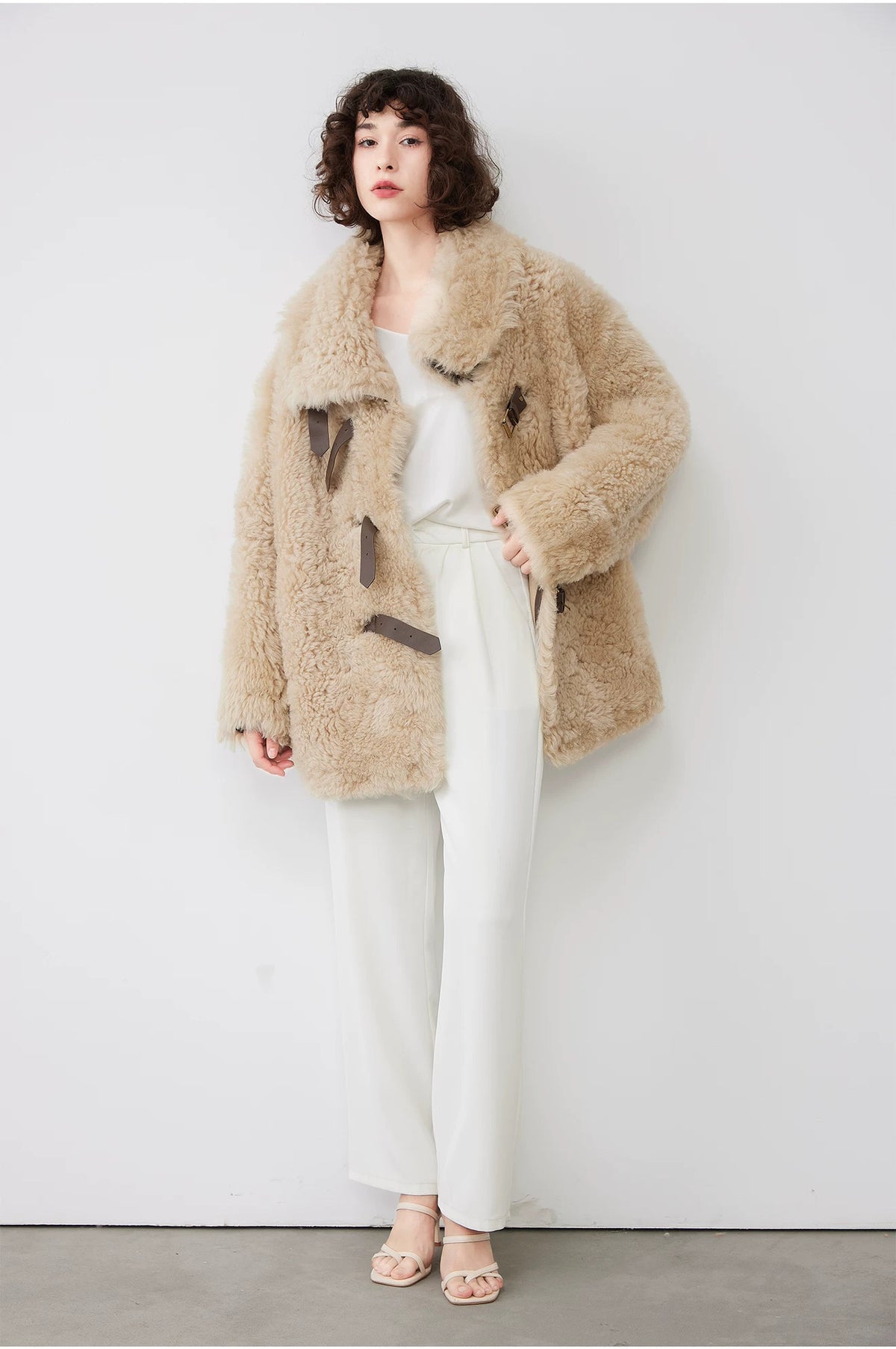 Sheepskin coat