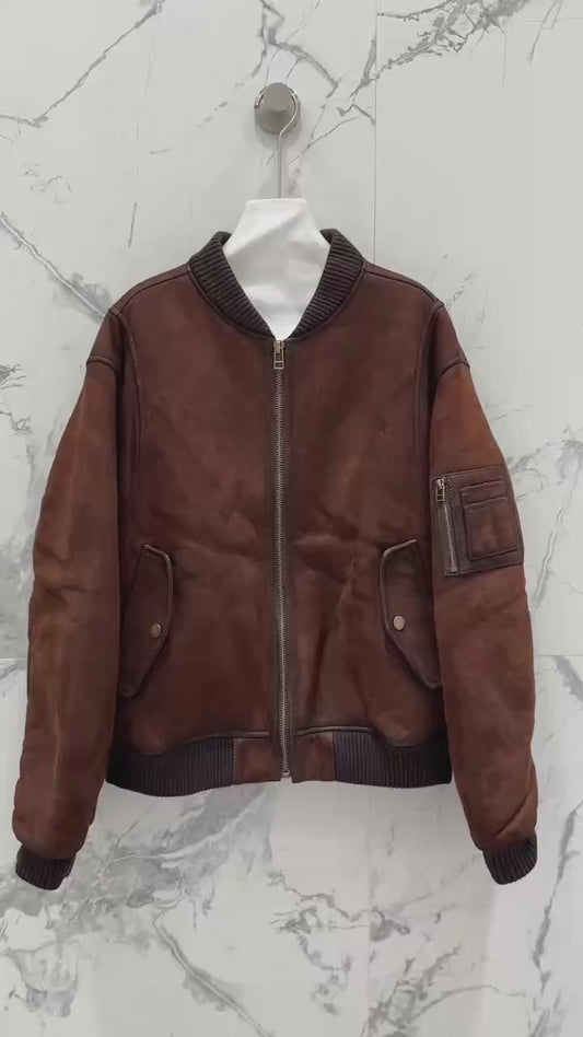 Sheepskin jacket
