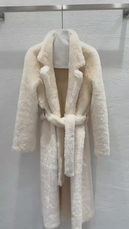 Sheepskin coat