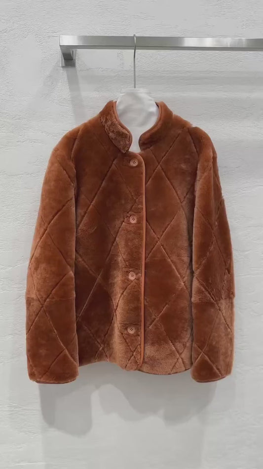 Sheepskin jacket