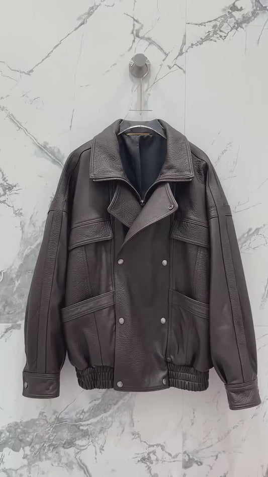 Leather jacket