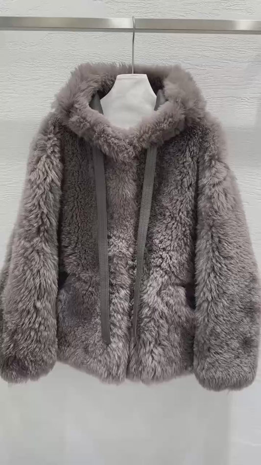Sheepskin jacket